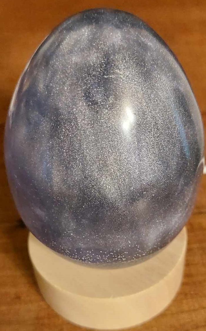 lampe led d'ambiance bleu argentée - photo numéro 5