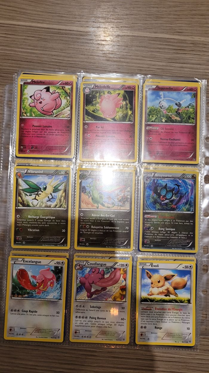 77 cartes pokemon serie XY poings furieux  - 2014 - photo numéro 10