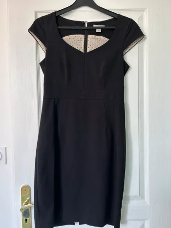 Robe tailleur noire