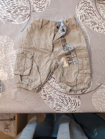 Short garçon 3 mois