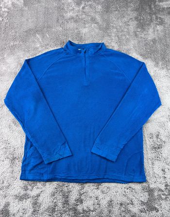 Pull polaire de sport Reebok bleu – Taille XL Homme Outdoor