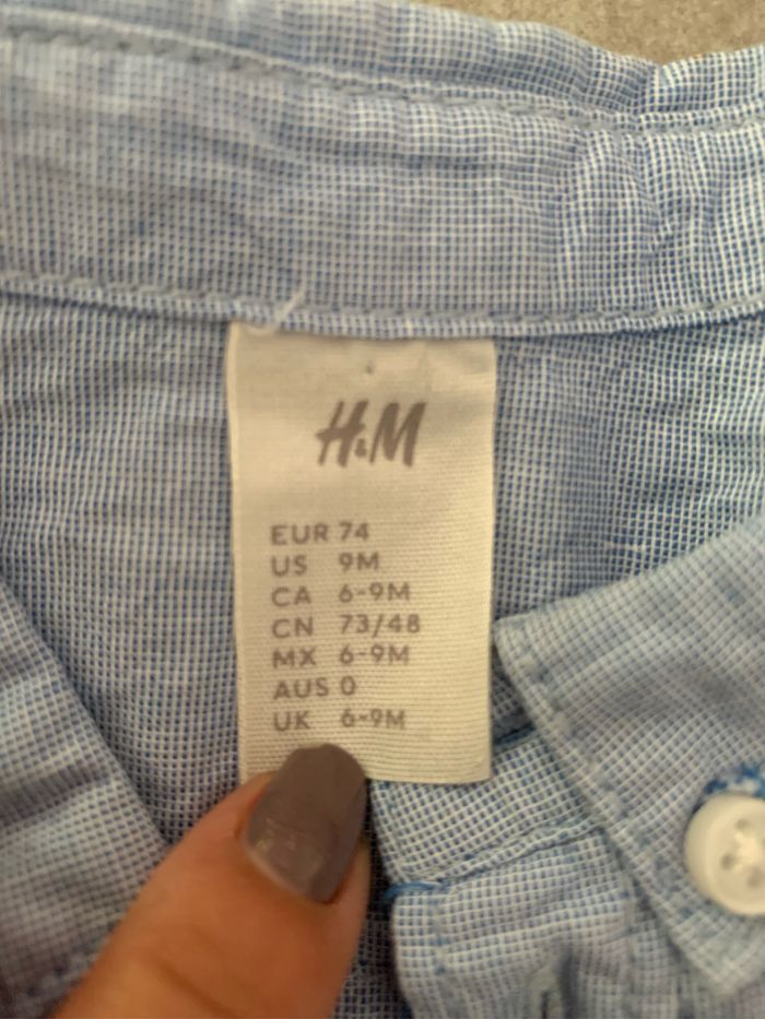 Lot ensemble chemise et veste 9 mois - photo numéro 3