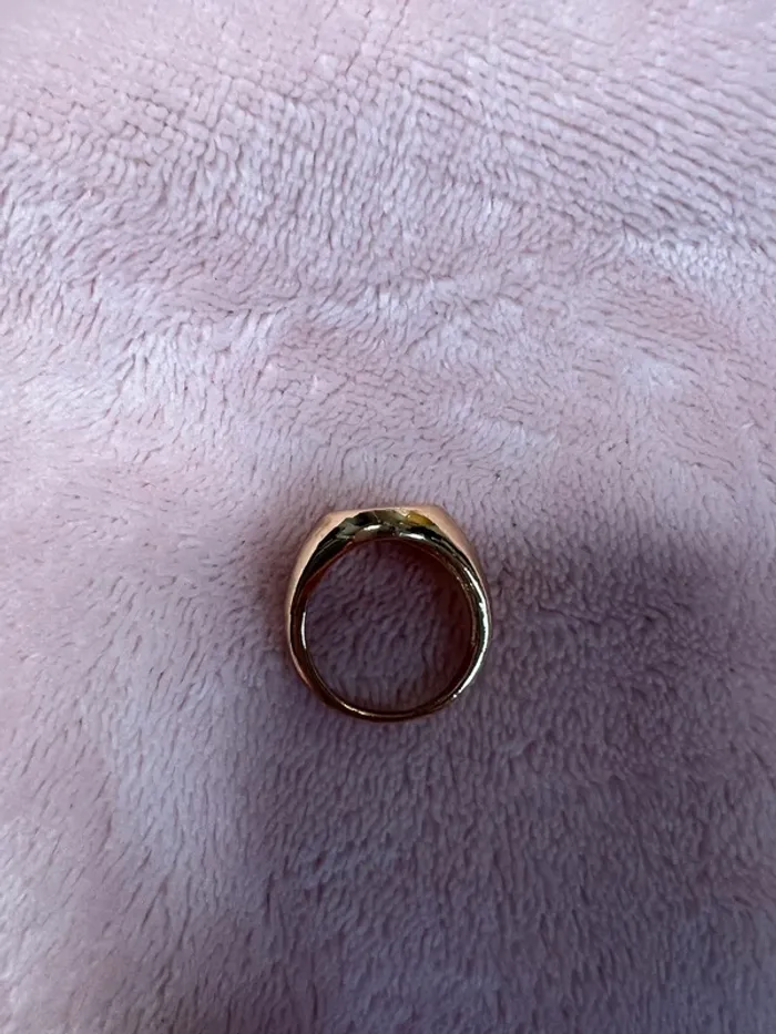 Bague dorée T58 💍 - photo numéro 4
