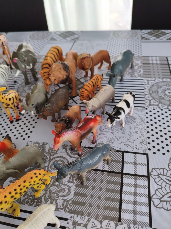 Lot 43 figurines animaux sauvages - photo numéro 6