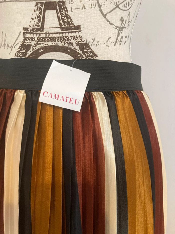 Neuve - Jupe plissée Camaïeu M - photo numéro 3