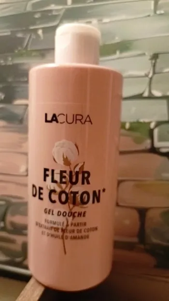 Gel douche Fleur de coton et huile d'amande