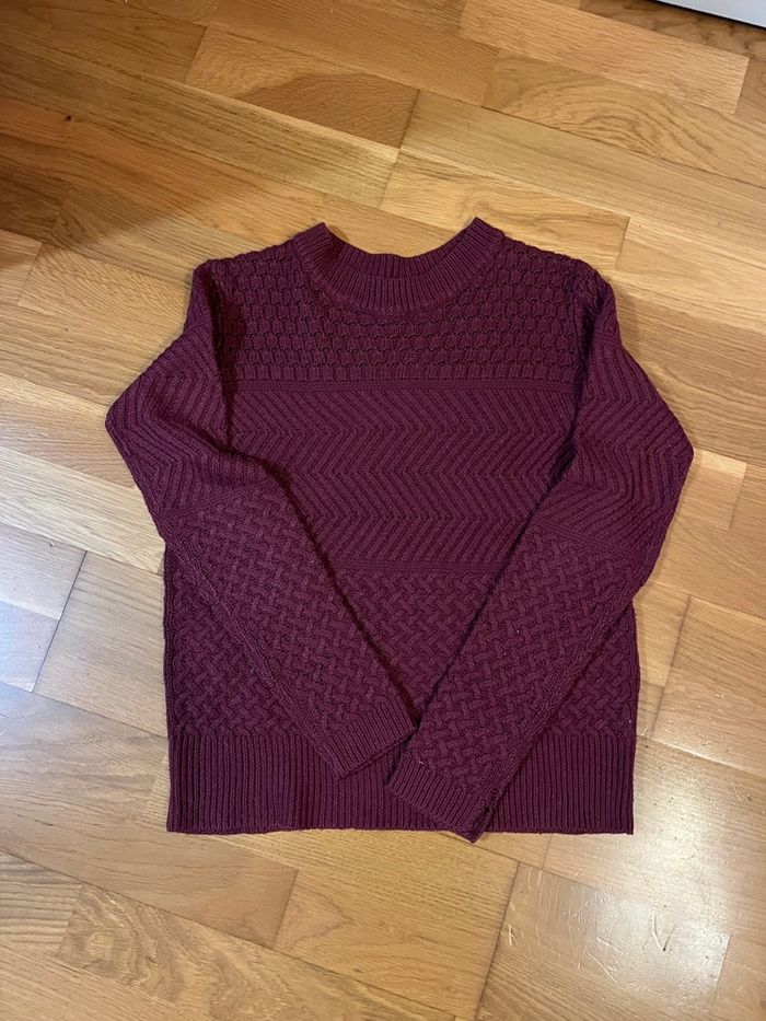 Pull Mim Bordeaux - photo numéro 2