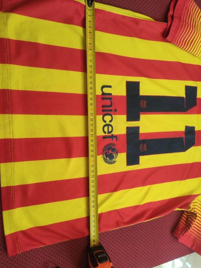 Maillot de foot Neymar FC Barcelone, Nike Authentique Officiel taille enfant 12/13 ans - photo numéro 20