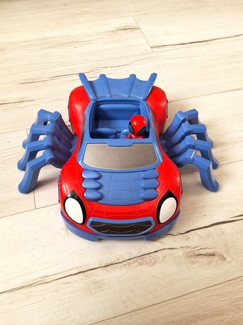 Jeu jouet véhicule voiture arachno bolide 33 x 39 cm avec figurine Spidey 10 cm Hasbro Marvel