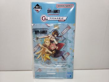 Spy Family ichiban Kuji G Stand Acrylic Mission Start Anya, Loid, Yor Forger