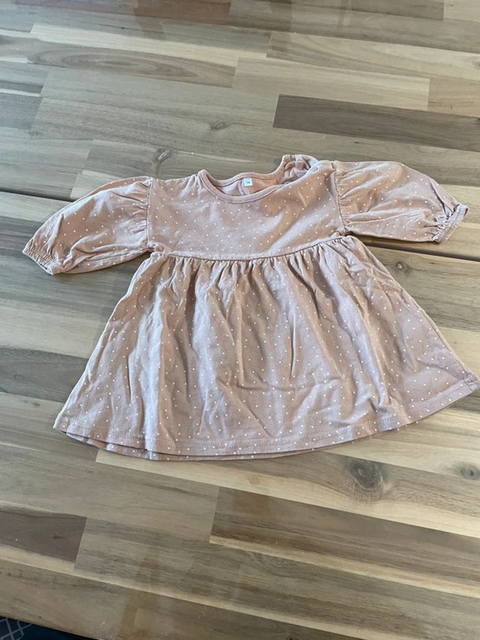 Robe à pois taille 12 mois - photo numéro 2