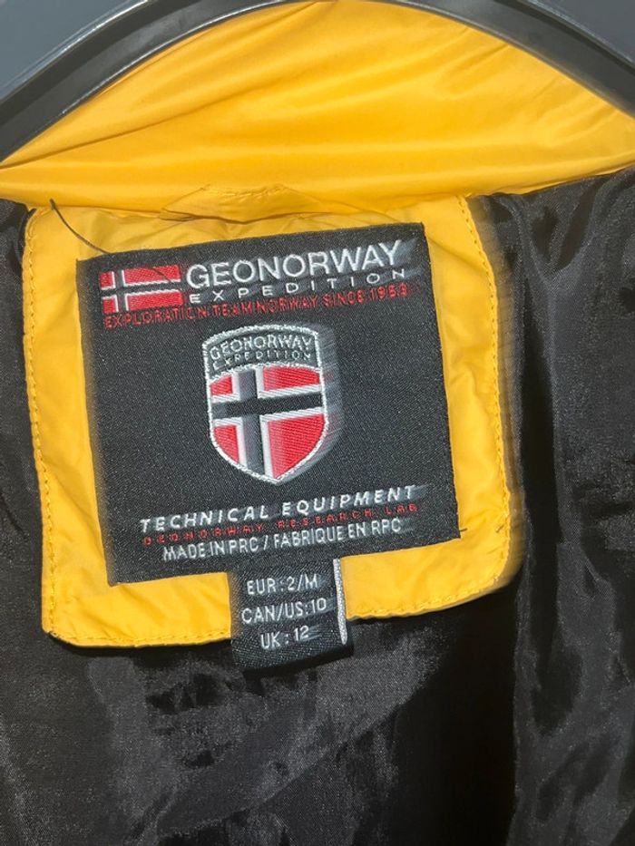 Doudoune jaune femme Geographical Norway - photo numéro 5