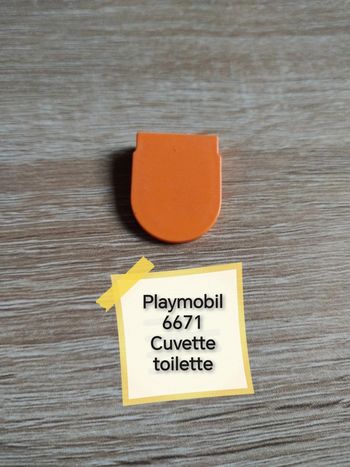 Playmobil 6671 cuvette toilette