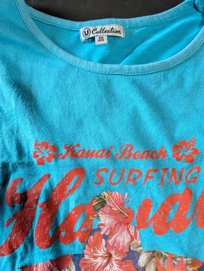 T-shirt manche courte 10 ans - photo numéro 2