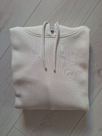 Sweat à capuche blanc/crème La Halle