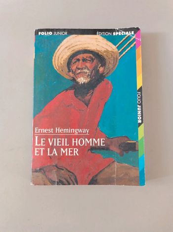Ernest Hemingway le vieil homme et la mer Folio junior édition spéciale