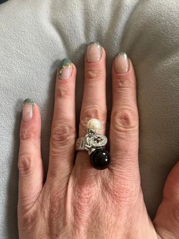 Bague pampilles T58