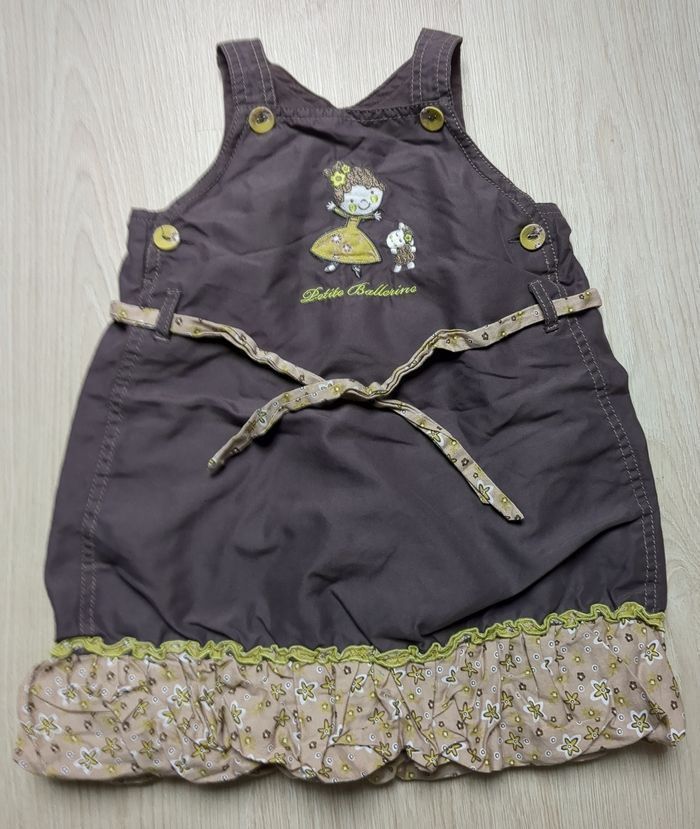 Robe marron ballerine 18 mois