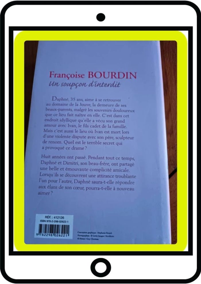 Livre un soupçon d interdit - photo numéro 2