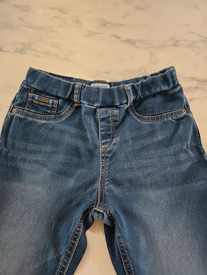 Mayoral jegging jeans taille 9. 10 ans - photo numéro 2