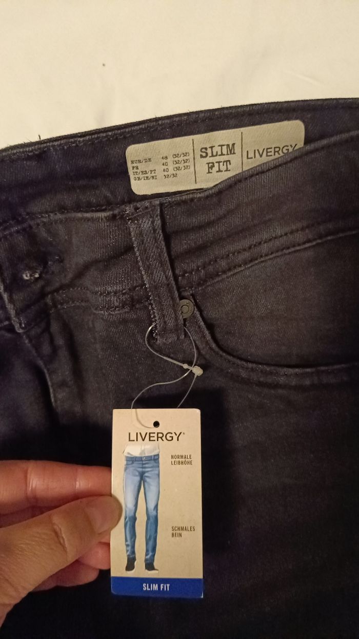 Jeans homme slim livergy - photo numéro 3