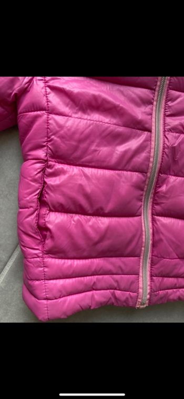 Doudoune à capuche rose 6 ans - photo numéro 5