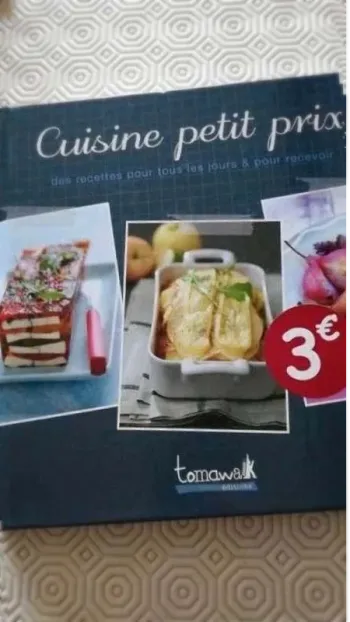 2  livres  Cuisine  petits prix