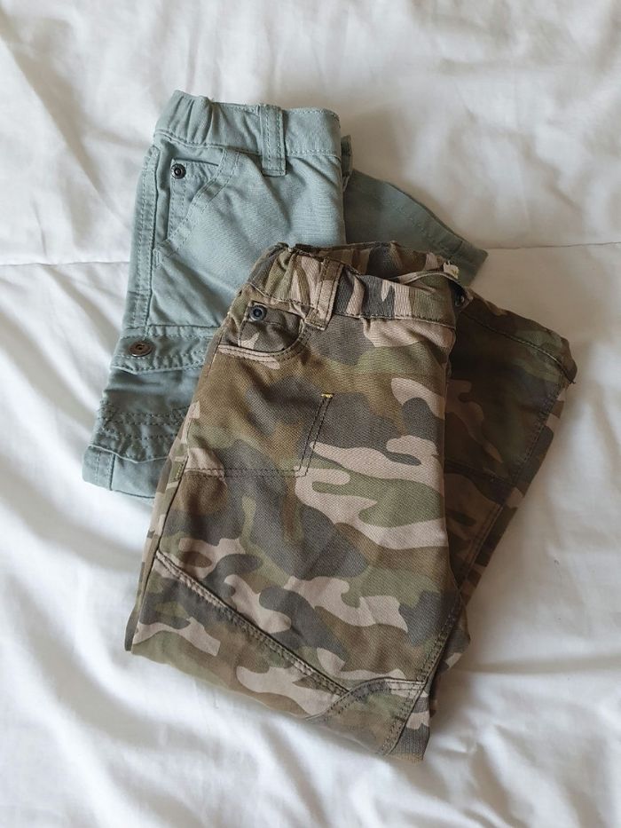 Lot de 2 pantalons vertbaudet garçon taille 3 ans - photo numéro 6