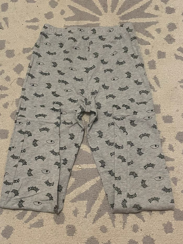 Pyjama long gris 11-12 ans fille - photo numéro 13