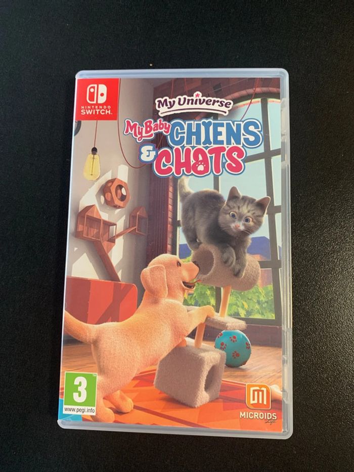 Jeu Nintendo Switch My universe My baby chien & chat