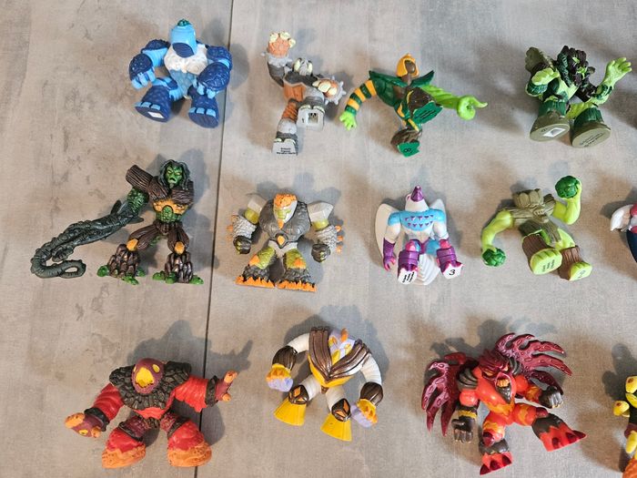 Lot de 20 figurines gormiti - photo numéro 3