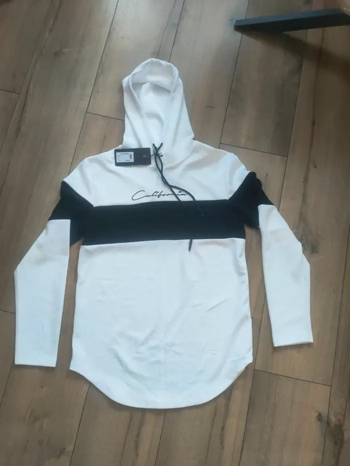Pull capuche fin homme XL mentex neuf
