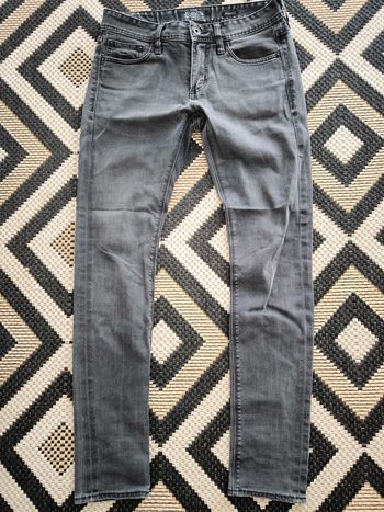 Jean skinny Superdry homme – Taille W31 L32 – Gris foncé