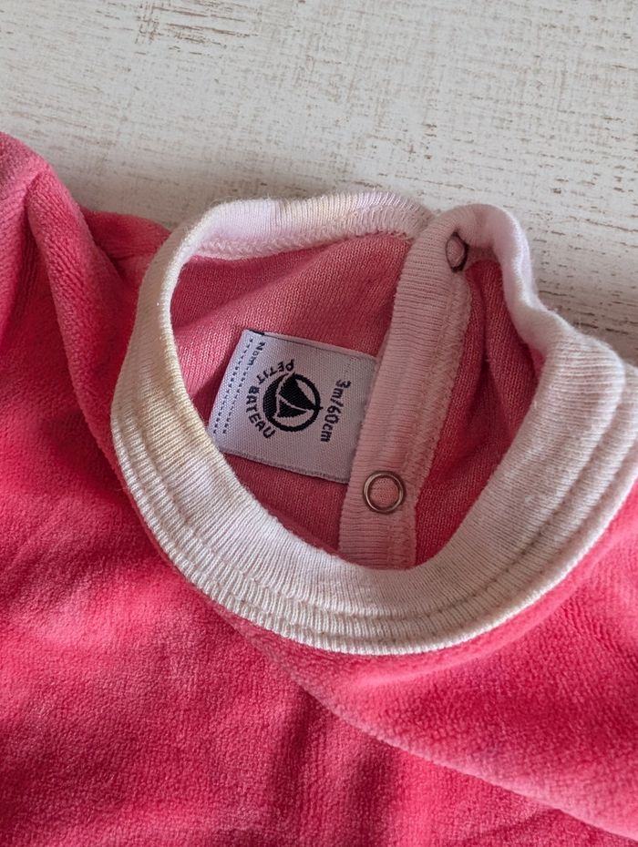 Lot pyjamas Petit bateau 3 mois fille rose - photo numéro 6