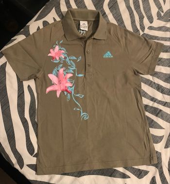 Polo garcon 16ans marque Adidas logo cousu (donne pantacourt avec )