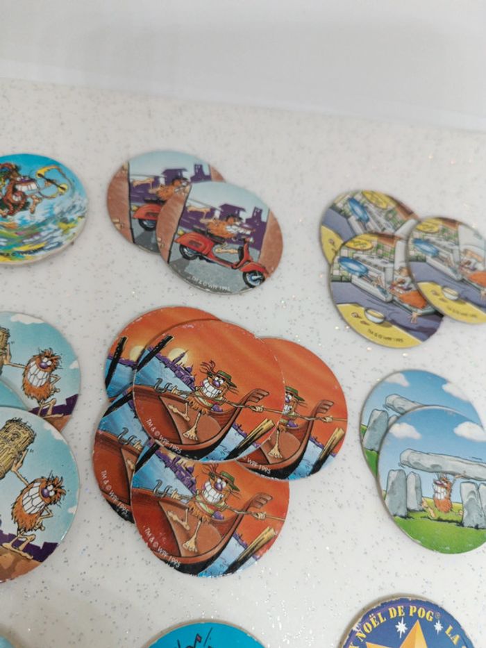 Pog Taz tazo animage Noël édition limitée Francine vico McDo Macdonald 5 12 4 3 11 1 34 2 3 1 6 - photo numéro 5