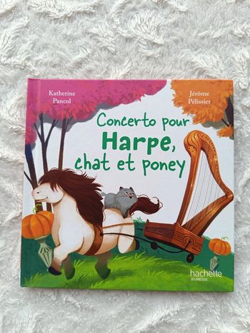 Livre Mac Do Concerto pour harpe, chat et poney En avant la musique