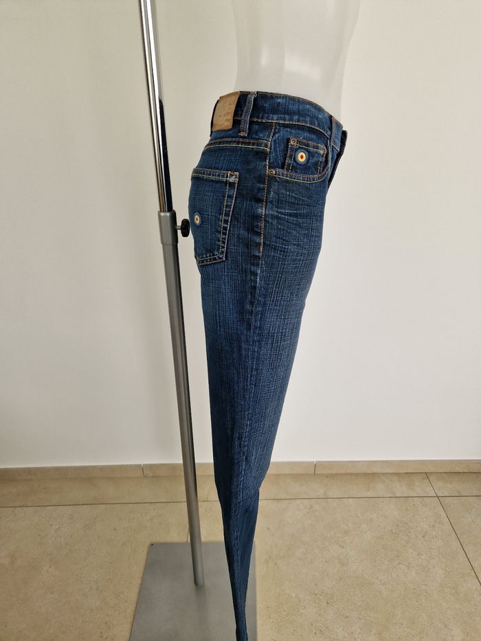Jeans bleu marine Break leg - photo numéro 7
