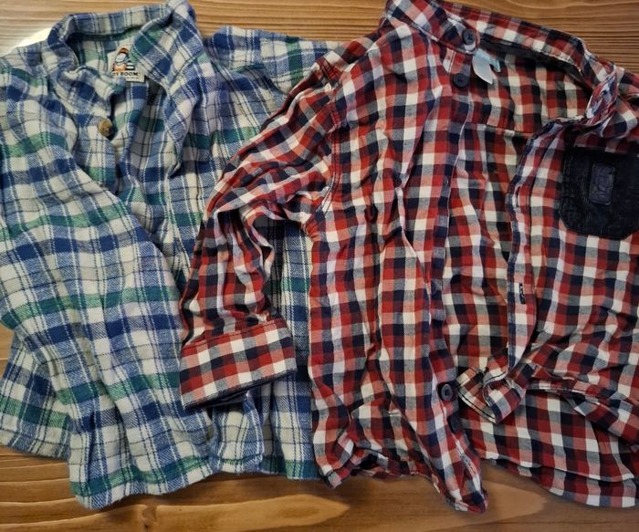 Lot de 6 chemises 18 mois - photo numéro 3