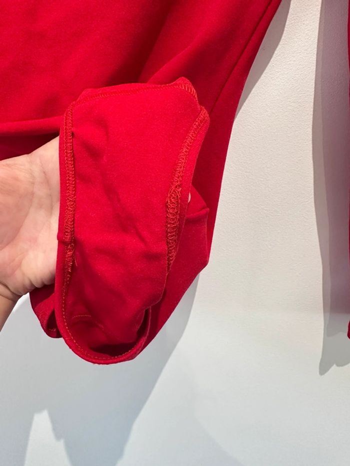 Body manches longues rouge - photo numéro 5