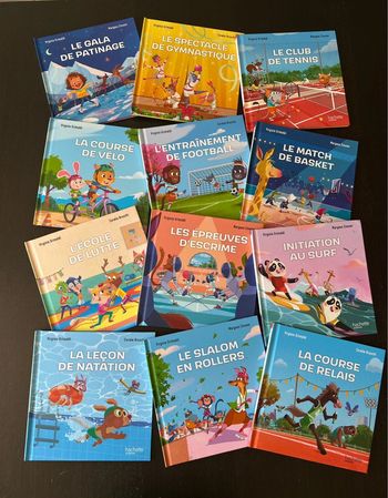 Lot livres McDo esprit sportif