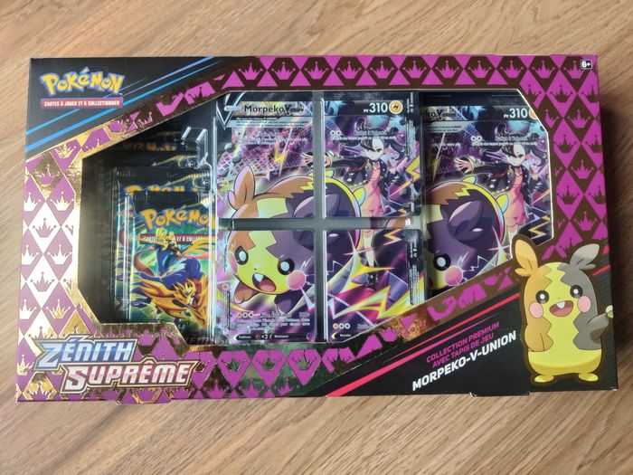 Coffret pokémon Morpeko Zenith Suprême