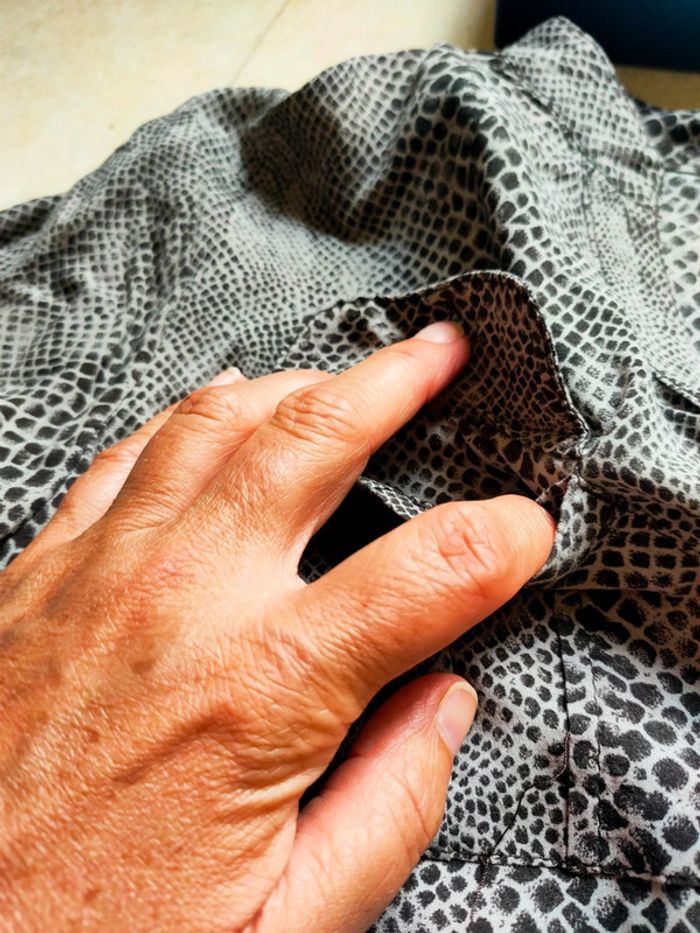 Tunique motifs serpent taille 38 marque camaïeu - photo numéro 3