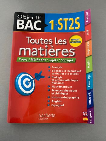 Livre objectif bac 1ere