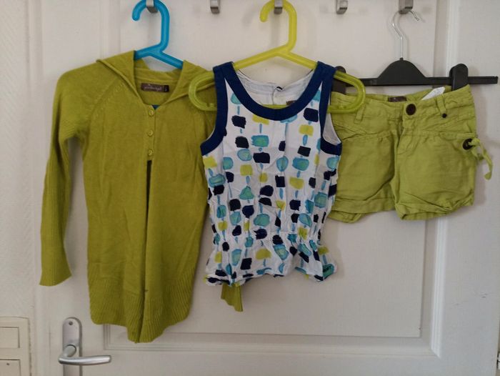 Ensemble 3p estival Jean Bourget 6 ans