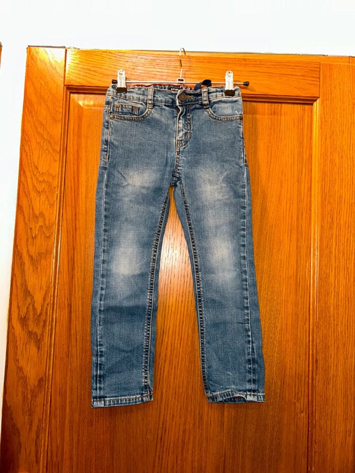 Jean slim fit bleu