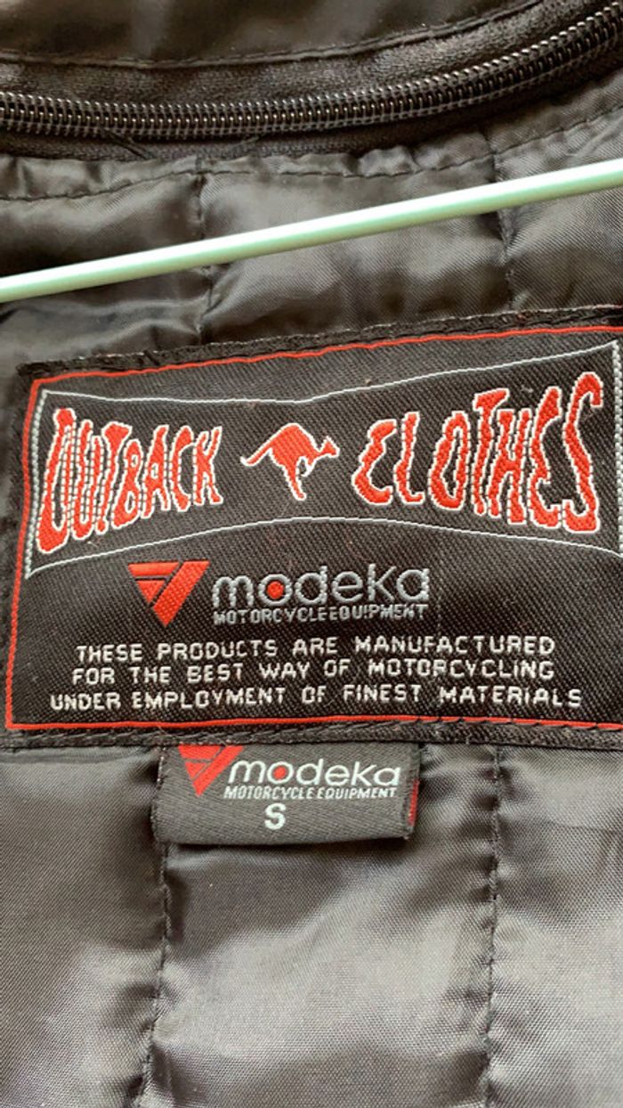 Blouson femme moto Modeka taille S - photo numéro 3