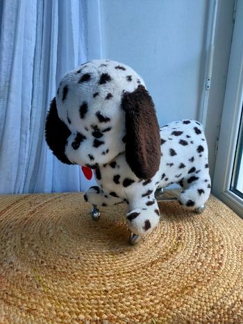 Porteur chien a roulette vintage 