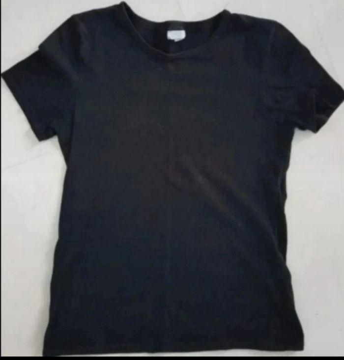 Tee shirt uni noir