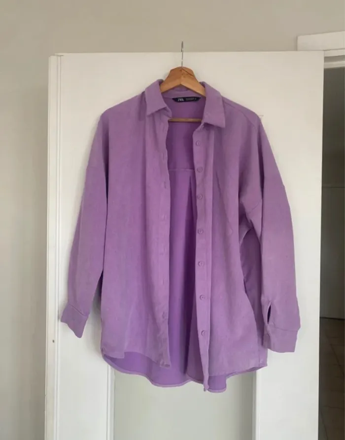 Chemise Zara Lilas